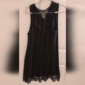 Entro Sleeveless Black Dress Women Size Large